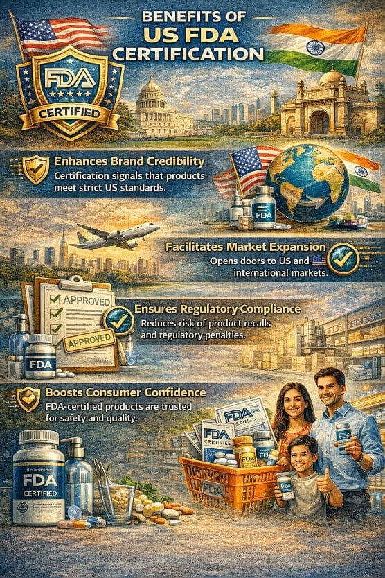 US FDA Certification - IAS India